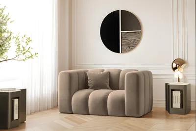 Produktbild von Kaiser Möbel Sessel, Sofa Grand modular stoff Salvador Dunkelbeige