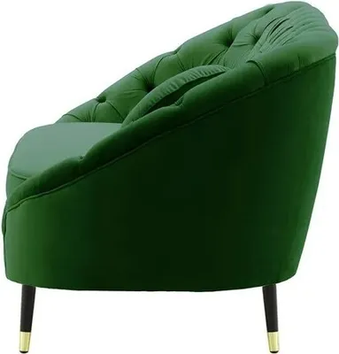Produktbild von Samtsofa "Mademoiselle mit Chesterfield-Steppung"