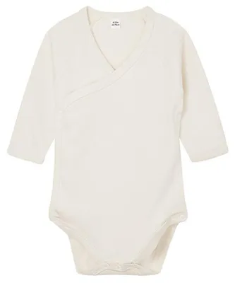 Obrázek produktu pro Babybugz – Dupačky pro miminko, kimono, s dlouhým rukávem LT5464 (104–116) (biozelená)