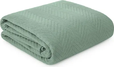 Obrázok produktu pre Eurofirany prehoz na posteľ 200x220 cm zelený prešívaný prehoz