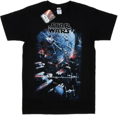 Produktbild von Star Wars - "Universe Battle" T-Shirt für Herren BI46103 (XXL) (Schwarz)