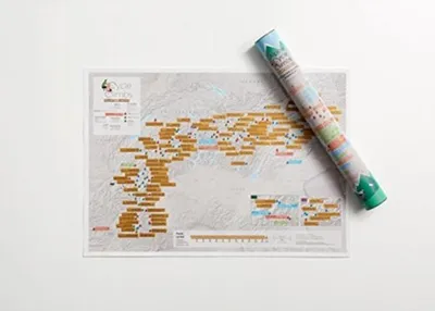 Produktbild von Alpine Cycle Climbs Scratch Print – Lingua: Inglese