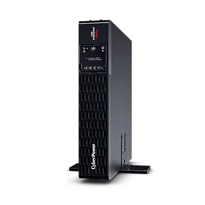 Produktbild von CyberPower PR2000ERT2U Line-Interactive USV USV 2000VA/2000W Tower/Rack 2U, Sinuswelle, PFC-kompatibel, AVR, BMS Battery Management, GreenPower, LCD, USB, Expansion Port für opt. Netzwerkkomunikation, inkl. 19" Railkit, Line-Interaktiv, 2 kVA, 2000 W, Reiner Sinus, 159 V, 288 V