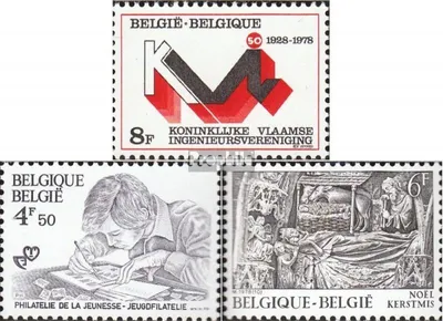 Produktbild von Briefmarken Belgien 1978 Mi 1963,1964,1969 (kompl.Ausg.) postfrisch Ingenieurverband