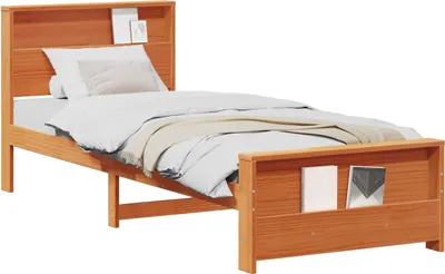 Obrázok produktu pre Rám postele Včelí hnedý 90 x 200 cm Kompozitné drevo