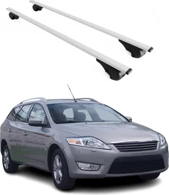 Produktbild von Dachträger Grundtäger für Ford Mondeo Turnier 2007-2010 PRE-FL 75kg Silber 2x