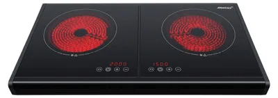 Immagine prodotto di STEBA HK 250 Piastra elettrica doppia in vetroVetroceramica, colore: nero
