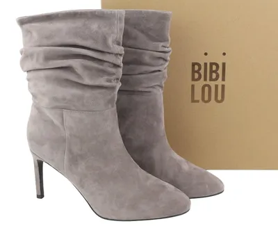 Produktbild von Graue Lederstiefel - 40