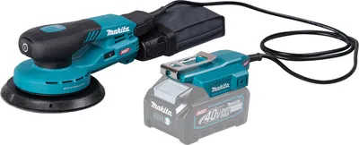 Produktbild von Makita Akku-Exzenterschleifer XGT - Connector - 150 mm Ø - 3,0 mm Hub - 1,6 m Kabel - BO004CGZ