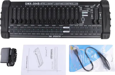 Produktbild von DMX-Controller, 384 Kanäle, MIDI-Kompatibilität, ZQ12007, EU-Stecker