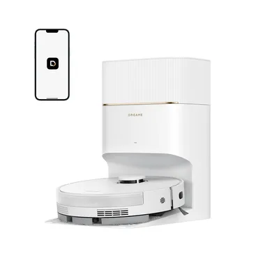 Produktbild von Dreame D20 Pro Plus Staubsauger Roboter,13kPa Saugkraft,LDS-Navigation&Laser,DuoBrush für Tierhaare,Selbstentl,Eckenrein,Selbstentl,5200mAh Akku,Weiß