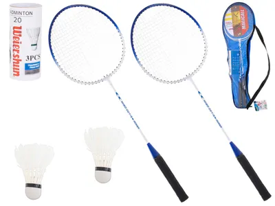 Produktbild von Aga Badmintonschläger + Schlägerkoffer + Bälle