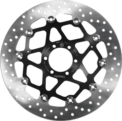 Image de BREMBO disque flottant 78B40870 série or acier inoxydable D.320 épaisseur 5mm 6 trous
