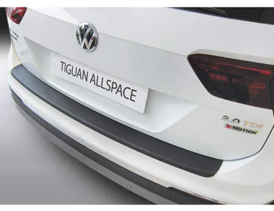 Zdjęcie produktu dla Osłona progu bagażnika RGM RBP751 (tylna) do VW Tiguan Allspace (BW2) z ABS (kopolimer akrylonitryl-butadien-styren)