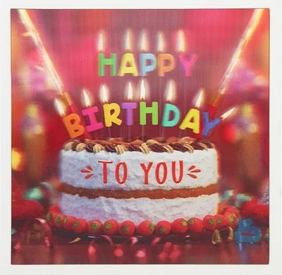 Produktbild von Depesche 3D Klappkarte 044 Happy  Birthday