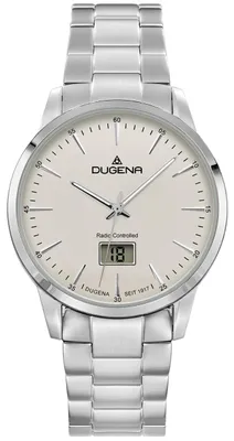 Produktbild von Dugena Herren-Uhr Momentum Funk Quarz Edelstahl-Armband 4460856