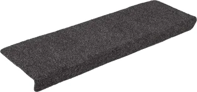 Immagine prodotto di Tappetini per scale autoadesivi 30 pz 65x21x4 cm Antracite Bordo rettangolare
