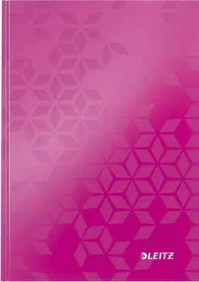 Produktbild von Leitz 4627-10-23, Pink, A5, 80 Blätter, 80 g/m², Liniertes Papier, Hardcover