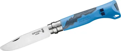 Immagine prodotto di Opinel 001898 Opinel Outdoor Junior No. 07 Taschenmesser mit Pfeife blau