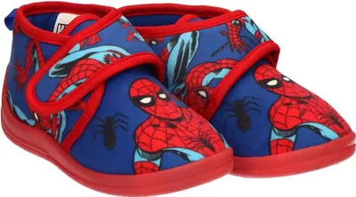 Image de Pantoufles Spiderman Enfants demi-bottes antidérapantes Taille 26