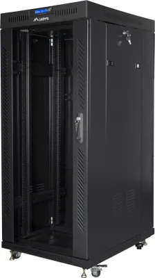 Produktbild von Lanberg Rackmount 19" 27U 800X1000 Schwarz Glastür