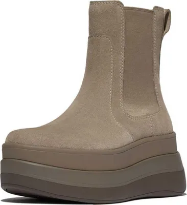 Produktbild von Fitflop F-mode Stack Suede Chelsea Stiefeletten EU 36 Frau EU 36