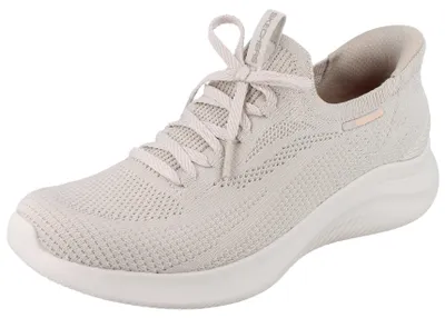Produktbild von SKECHERS Slip-ins Ultra Flex 4.0 Damen Schlupfsneaker beige Textil - Größe: 41