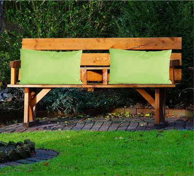 Produktbild von Anna's Kollektion Outdoor-/Garten-Kissen - grun - 30 x 50 cm