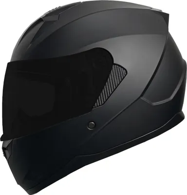 Produktbild von Integralhelm RALLOX 67 Motorradhelm Helm Größe M Rollerhelm Sturzhelm matt schwarz Visier klar