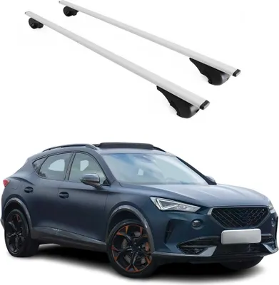 Produktbild von Dachträger Grundtäger für Cupra Formentor 2020-2025 75kg Metall Silber 2 tlg