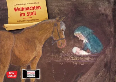 Produktbild von Weihnachten im Stall. Kamishibai Bildkartenset