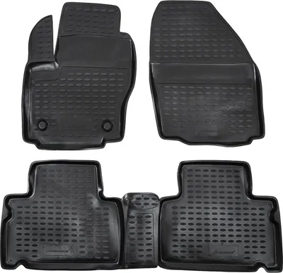Obrázok produktu pre J&J Automotive | Gumové rohože so zvýšeným okrajom pre Ford S-MAX 2006-2015