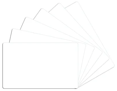 Produktbild von Wallario Frühstücksbrettchen 6er Set aus Glas, je 14 x 23 cm, mit rutschfesten Füßen, Motiv Weiß
