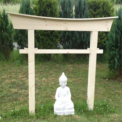 Produktbild von Japan Torii 006, Höhe 175, Breite 180,  lichte Breite 97 cm
