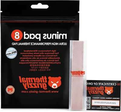 Productafbeelding van Warmtegeleidend Pad - Koelpasta Pad - Componenten Koelen - Hoge Flexibiliteit - 120x20x1 mm - Rood Bruin
