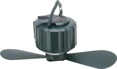 Zdjęcie produktu dla Przenośny wentylator kempingowy LED z 3 prędkościami 10400 mAh Wodoodporny, ładowany przez USB, zasilany bateryjnie wentylator sufitowy do użytku na zewnątrz