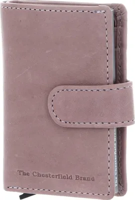 Produktbild von The Chesterfield Brand Leder Kartenetui Kaunas Cardholder Lavender Lilac altrosa