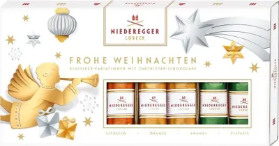 Produktbild von J.G. Niederegger Klassiker-Variation, 200g (MHD: 27.04.2026)