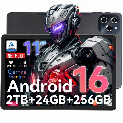 Zdjęcie produktu dla BESTTAB W90 11-calowy tablet Android 15, 256 GB przestrzeni dyskowej, 1920 x 1200 pikseli, Android 15, 24(8+16) GB RAM, 5G WiFi, Bluetooth, bateria 8000 mAh,