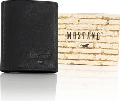 Produktbild von Mustang Denimo High Wallet Herren -Lederportfolio für Premium -Karten Geräumig für Premium -Karten