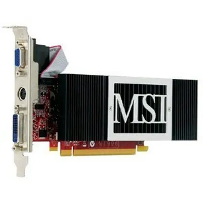 Produktbild von MSI NX8400GS-TD512EH, GeForce 8400 GS, 2048 x 1536 Pixel, 459 MHz, DDR2, 128 Bit, 533 MHz