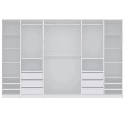 Produktbild von Marmex Möbel Mehrzweckschrank TRES SET U Wieß 320x206x51 cm