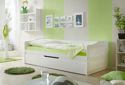 Produktbild von TiCAA Sofabett Marianne Kiefer Weiß
