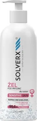 Produktbild von SOLVERX Sensitive Haut Duschgel für empfindliche Haut 250ml