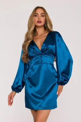 Produktbild von BeWear Minikleid für Frauen Comomick M888 meer blau XL