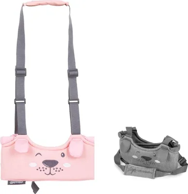 Immagine prodotto di Imbracatura da passeggio CHIPOLINO per bambini 1° passo modello Rose in lino