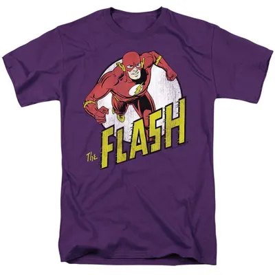 Immagine prodotto di Maglietta "The Flash" unisex, taglia L, colore viola