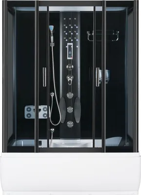 Produktbild von Duschtempel Dusche Fertigdusche Komplettdusche Duschkabine Komplettduschkabine 151x86x222-225 cm