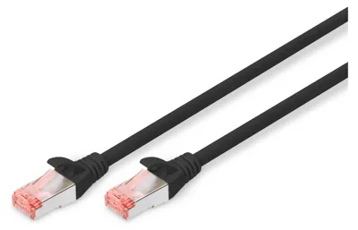 Image de DIGITUS DK-1644-070/BL DIGITUS Câble de raccordement, Cat 6, S/FTP, 7,0 m, noir