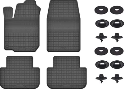 Produktbild von Gummimatten Mit Stoppern Für: Toyota Rav4 Iv (2013-2019) Schwarz Set